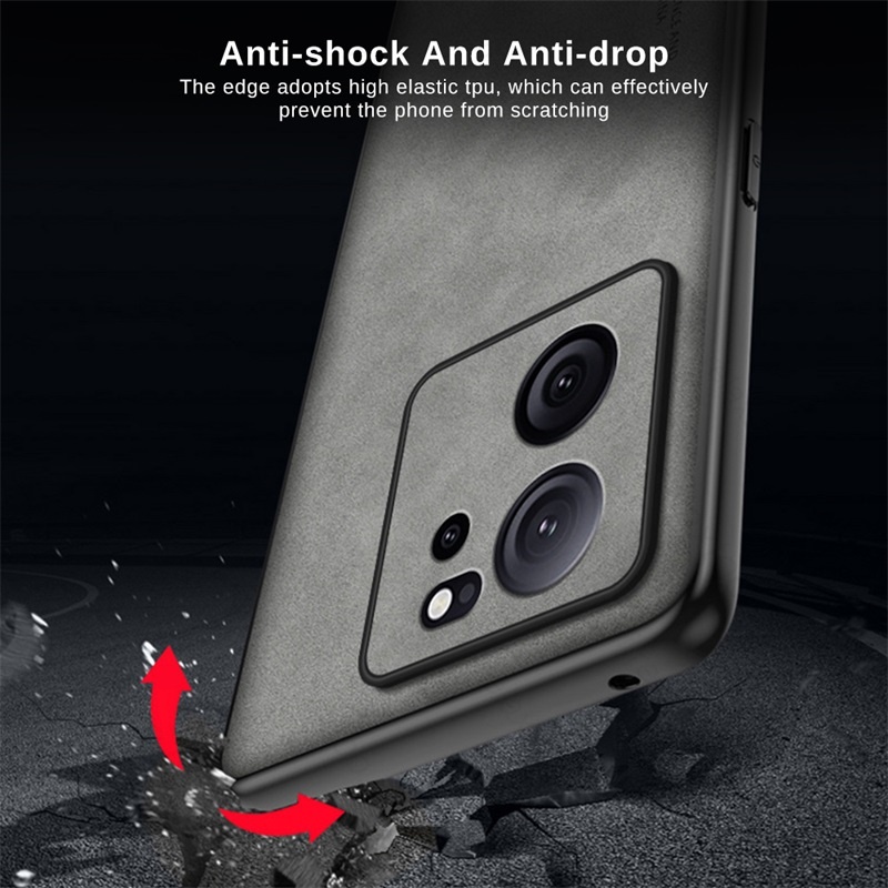 XIAOMI Sang Trọng Ốp Điện Thoại Da Cừu + Silicon Mềm Và Nhám Cho xiaomi13 13t 13 pro lite ultra 13lite 13tpro 13ultra 13pro 5g