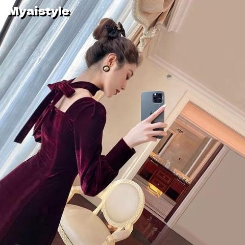 My AI Style Chic váy nữ Đầm Body Cho thời váy phổ biến Korean Thể thao Comfortable WLQ2392YSJ39Z230926