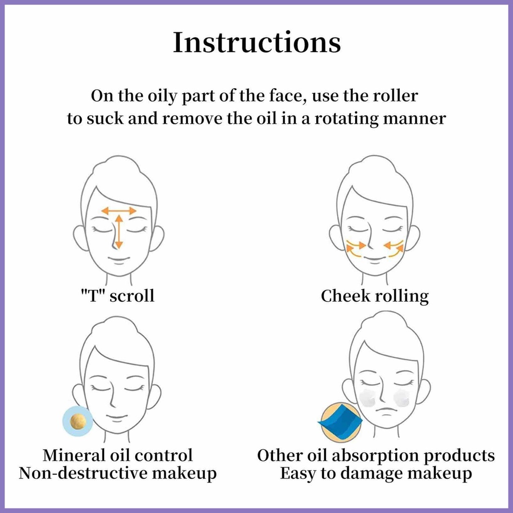 Con Lăn Đá Tẩy Trang Kiểm Soát Dầu Cho Da Mặt nota2vn