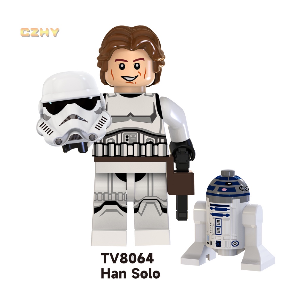 Đồ Chơi Lắp Ráp Thuyền Trưởng mandalorian han solo katan mini tv6109