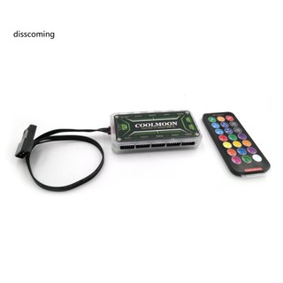 Quạt tản nhiệt điều khiển đèn led rgb thay đổi màu sắc dành cho máy tính