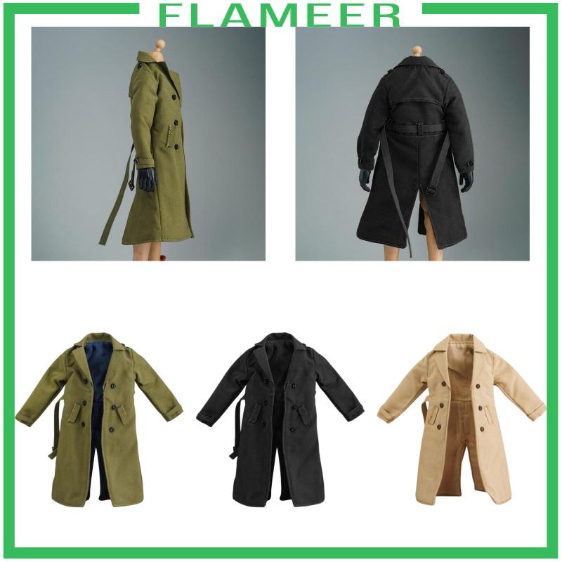 Áo Khoác Cho Búp Bê Nam Nữ 6 inch Tỉ Lệ 1 / 12