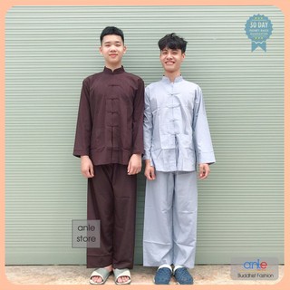 Đồ lam đi chùa BỘ LÃNH TỤ Nam Nữ CAMAVINGA vải Kate Cotton mịn thoáng mát kín đáo Nhiều màu