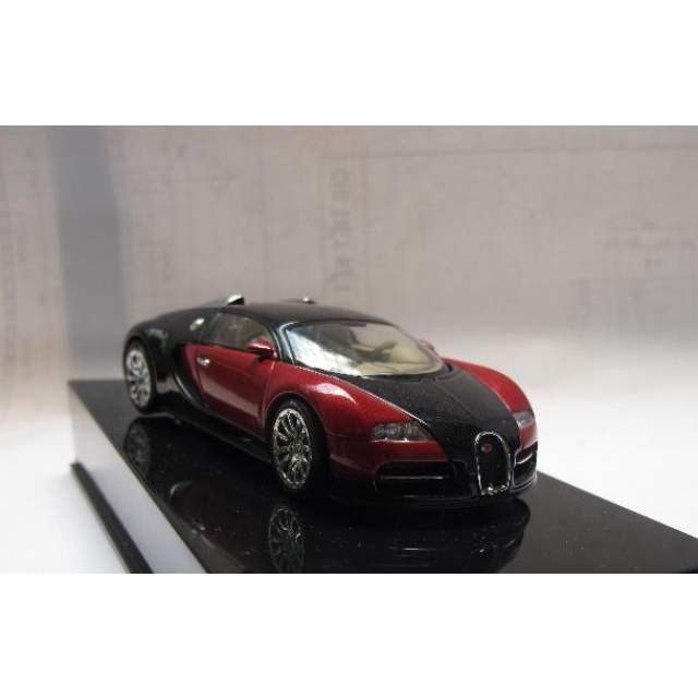 Xe mô hình Auto Art 1:43 - Bugatti Veyron Màu đen đỏ , hàng siêu hiếmTặng ô tô