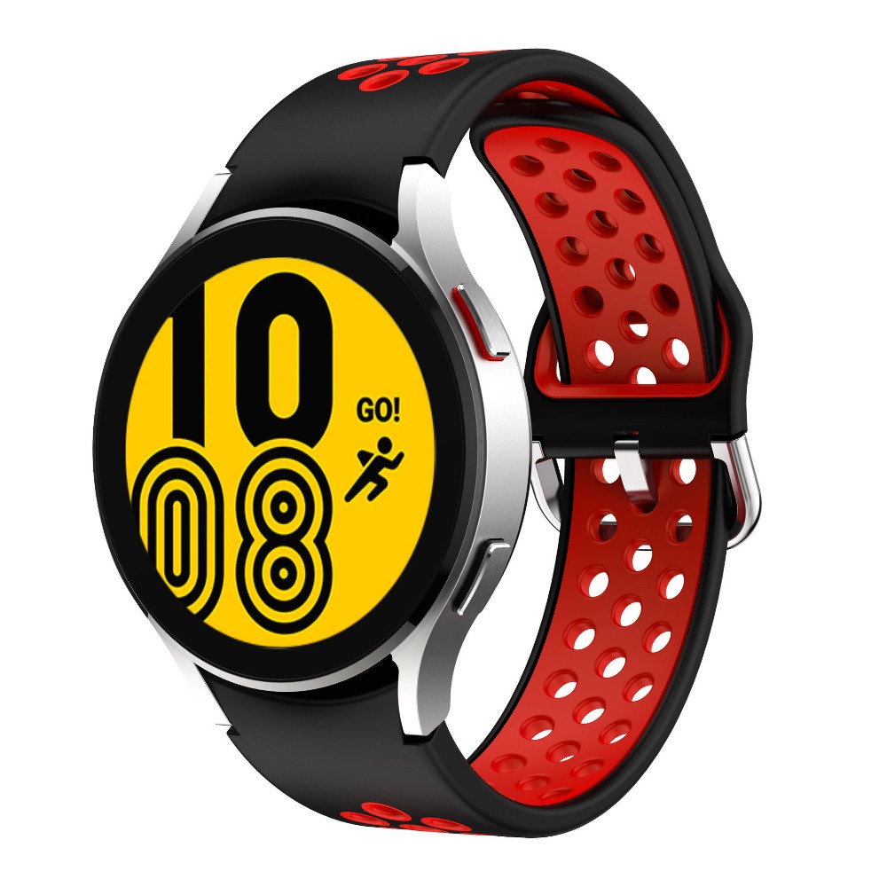 Dây Đeo Bằng silicone Mềm Cho Đồng Hồ samsung galaxy watch 4 / 5 / 6 40mm 44mm / 5 pro 45mm / 4 classic 42mm 46mm / watch 6 classic 43mm 47mm, 20mm