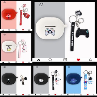 Qc03 qcy t17 case / qcy t20 case / qcy ht07 case silicone protective case for qcy t17 / t20 / ht07