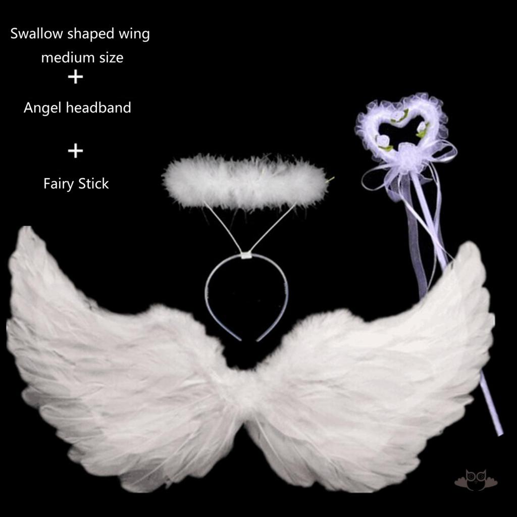 Bb-angel Cánh Thiên Thần Hóa Trang halloween / Giáng Sinh Cho Bé