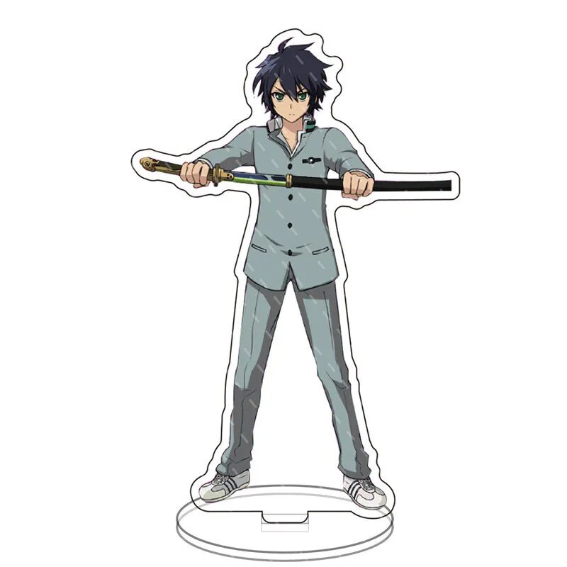 Mô hình Standee Seraph of The End Anime Mikaela Hyakuya Crowley Phụ kiện trang trí để bàn góc học tập