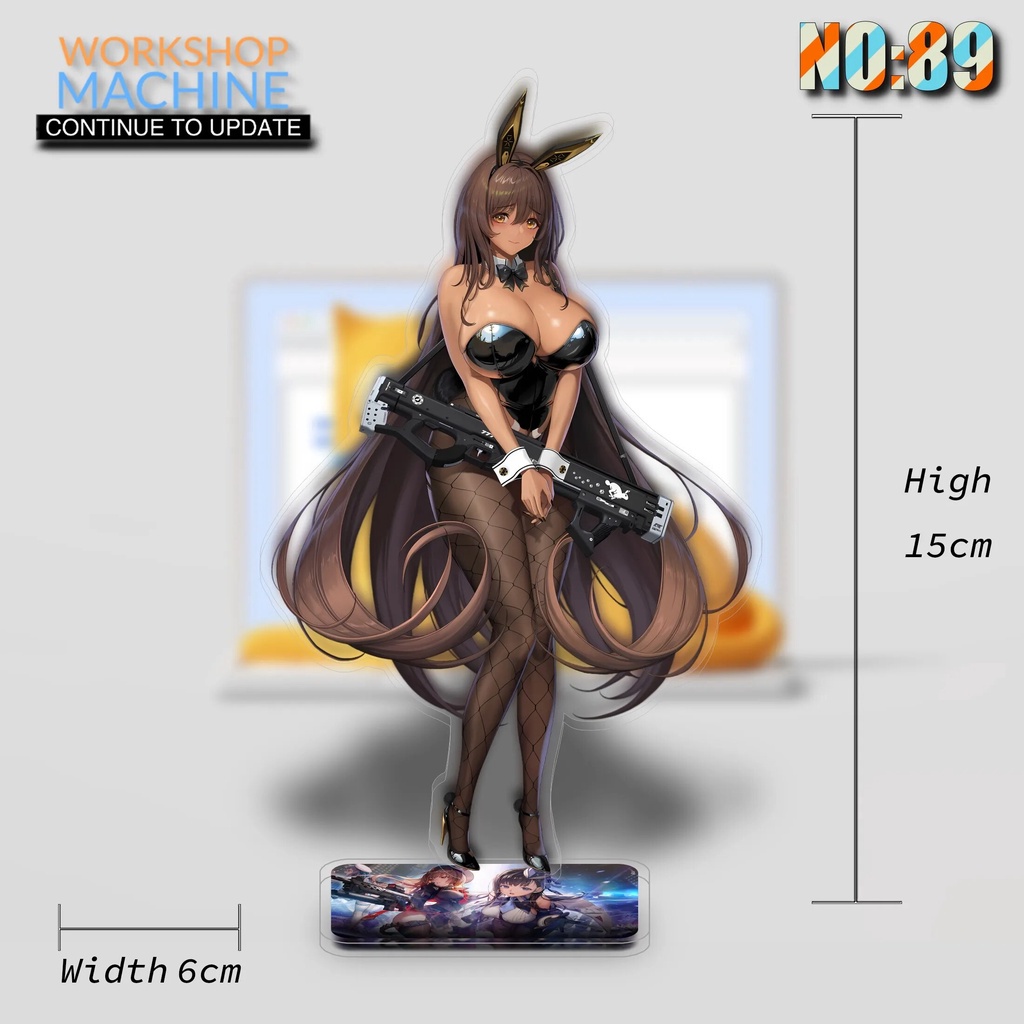 Mô hình Standee Goddess of Victory Nikke Anime Characters Acrylic 15cm 2 Phụ kiện trang trí để bàn góc học tập