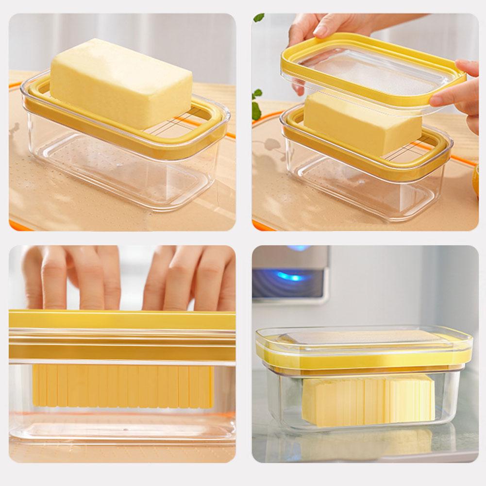 Hộp Cắt Lát Phô Mai / Bơ Có Nắp Đậy Tiện Lợi u7m4