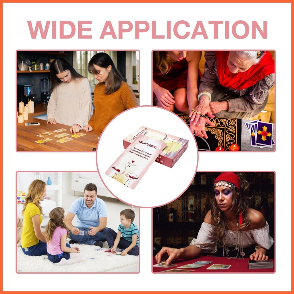 Bộ Bài tarot Bài tarot Chia Ngăn Bằng Tiếng Anh