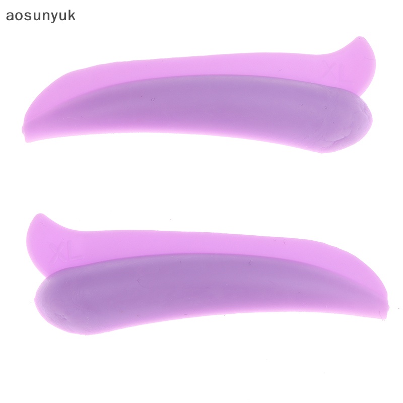 Aosunyuk Set 4 / 5 Cặp Đệm silicone Nhiều Màu Sắc Hỗ Trợ Nối Mi Có Thể Tái Sử Dụng