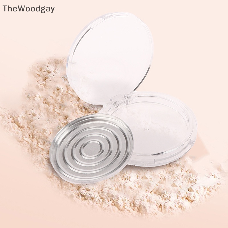 Hộp Phấn Má Hồng Rỗng Trong Suốt 8.5ml Kèm Chảo Nhôm Đường Kính Trong 59mm