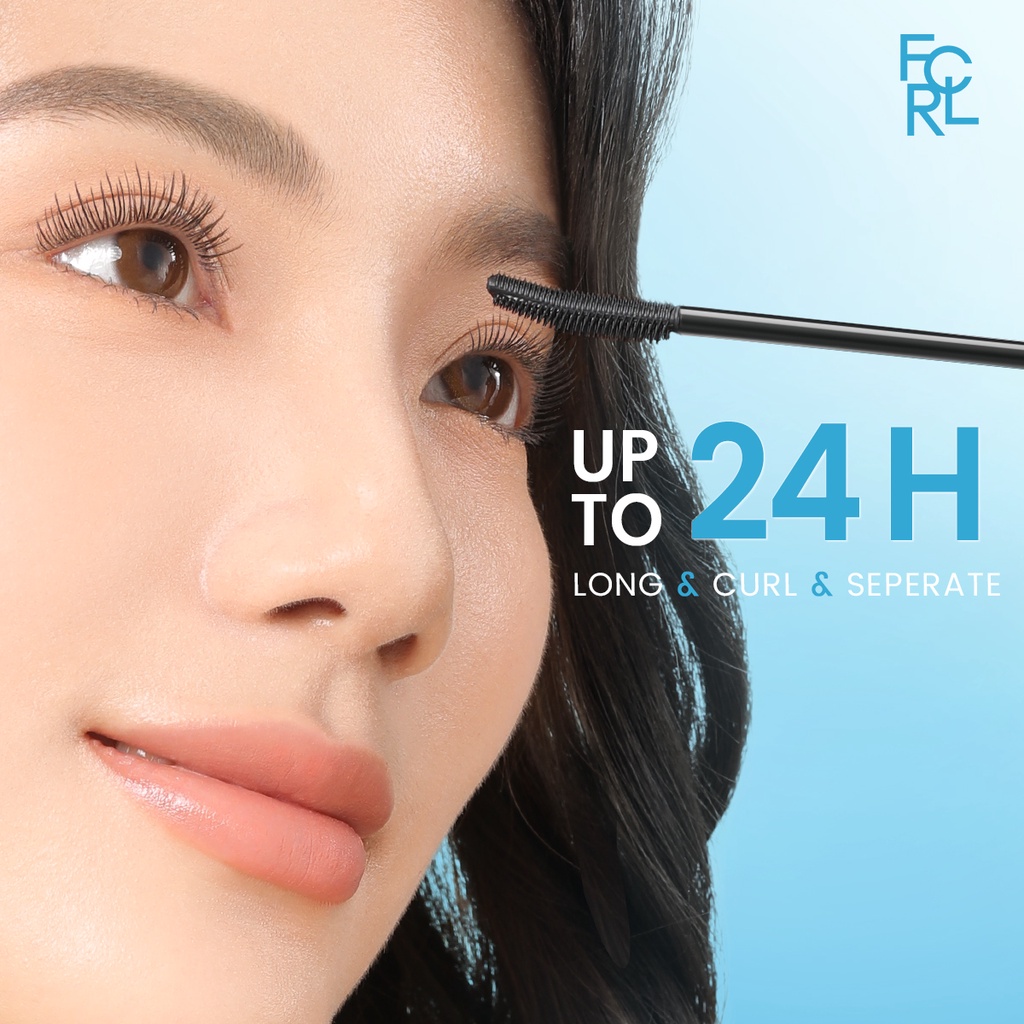 Focallure Kem Lót Lông Mi Chống Nước Lâu Trôi 24h 360°Mascara fibrous Làm Cong Mi Tự Nhiên