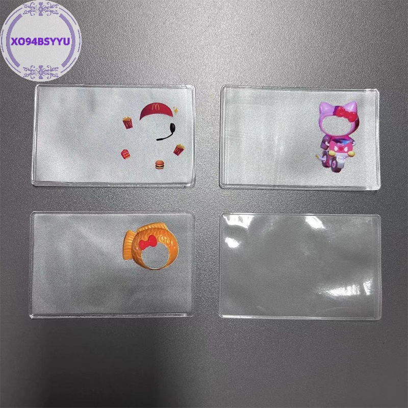 Bao Đựng Thẻ id / Thẻ Ngân Hàng Bằng pvc Trong Suốt Chống Nước Vui Nhộn Cho Nam Và Nữ Xo94Bsyu