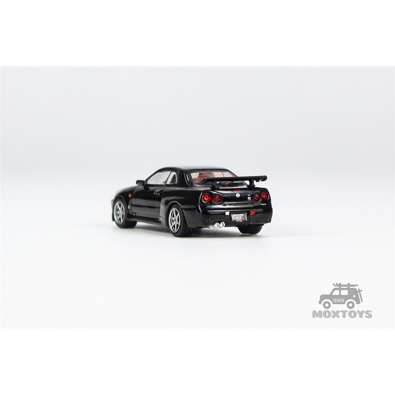 Mini gt Mô Hình Xe Hơi nissan skyline gt-r r34 v-Ace Tỉ Lệ 1: 64