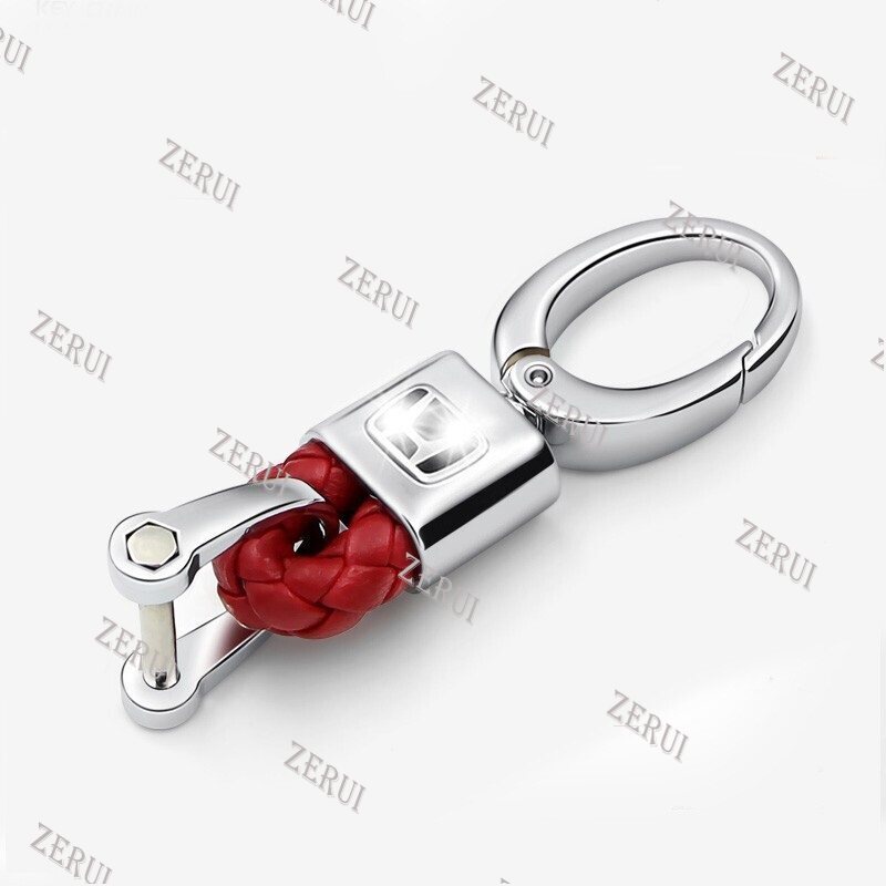 Zr Móc Khóa Xe Hơi Bằng Kim Loại Hình logo Xe Hơi Bằng Da