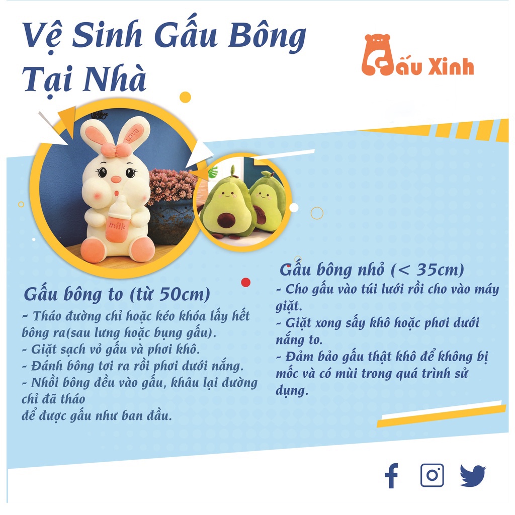 Gấu bông heo ôm bình sữa lợn bú bình mẫu thú nhồi bông siêu cute hàng cao cấp mềm mịn