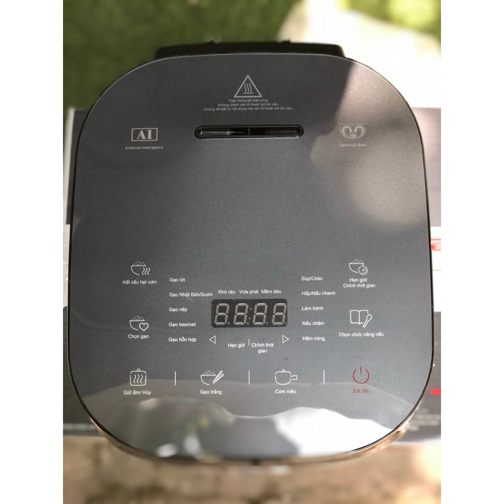 Nồi cơm điện tử Tefal RK776B68 - Dung tích 1.8L - Lòng nồi niêu dày 4mm - Hàng chính hãng - Bảo hành 24 tháng