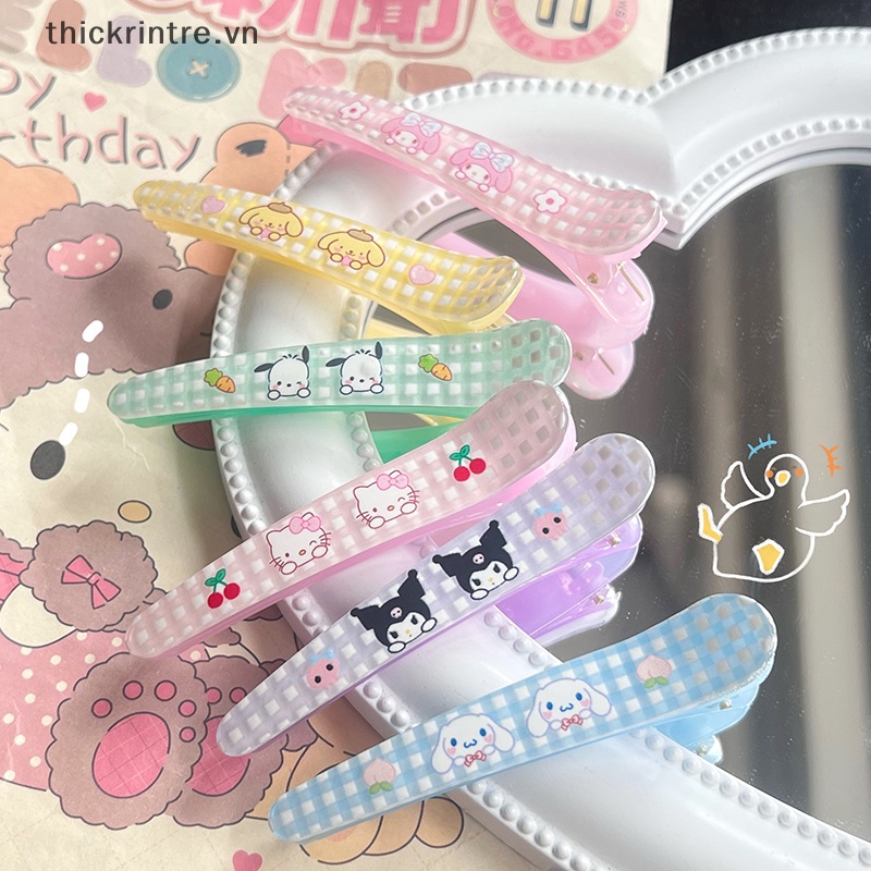Kẹp Tóc Th kawaii pochacco kuromi Hình Trái Tim Hoạt Hình Dễ Thương Đa Ứng Dụng Làm Quà Sinh Nhật vn