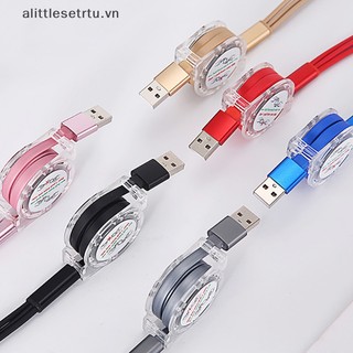Alittlesetrtu Dây Cáp Sạc Nhanh usb 3 Trong 1 Có Thể Rút Lại Đa Năng Cho iphone Và android vn