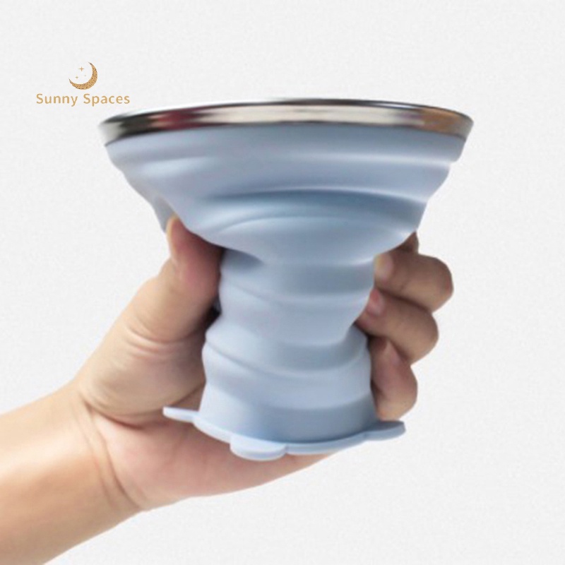 Cốc Uống Nước silicone Có Thể Gấp Lại Được