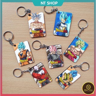Móc chìa khóa Dragon Ball thời trang , in 2 mặt