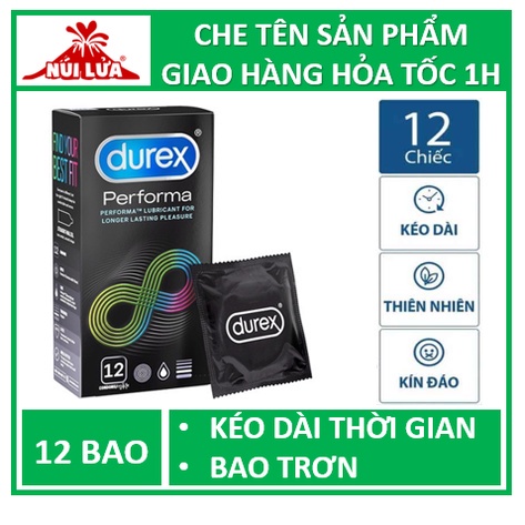 Bao cao su Durex Performa, Fertherlite, Pleasuremax, Ultima, Kingtex, Invisible Kéo dài thời gian, Gân gai, Sikhoá
