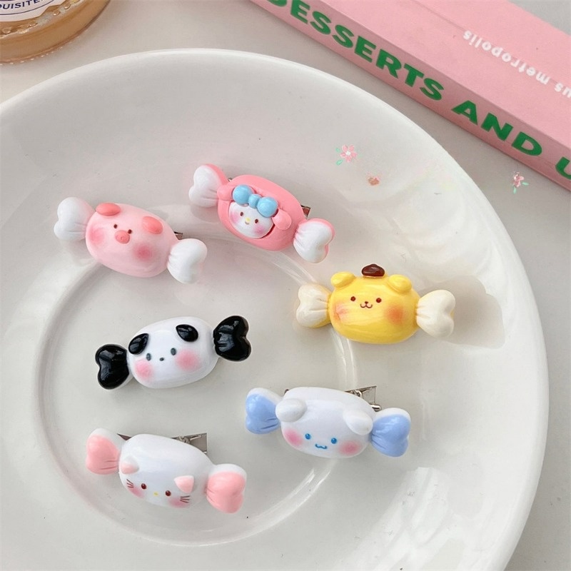 Kẹp Tóc Mỏ Vịt Hoạt Hình Dễ Thương Cho Bé Gái