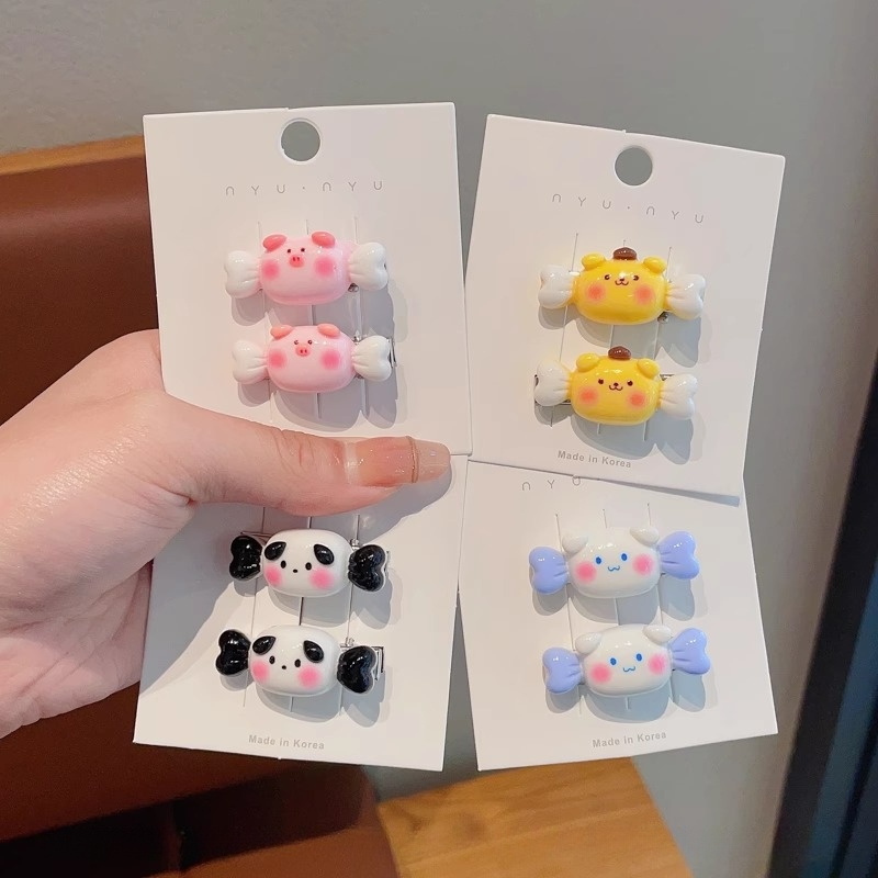 Kẹp Tóc Mỏ Vịt Hoạt Hình Dễ Thương Cho Bé Gái