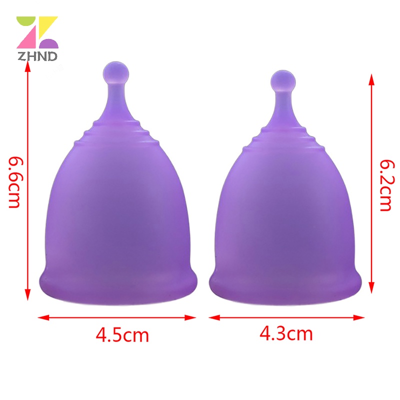 Cốc Nguyệt San Bằng Silicon Mềm Cấp Y Tế Tái Sử Dụng Được Cho Phụ Nữ Mặc Trong Vệ Sinh