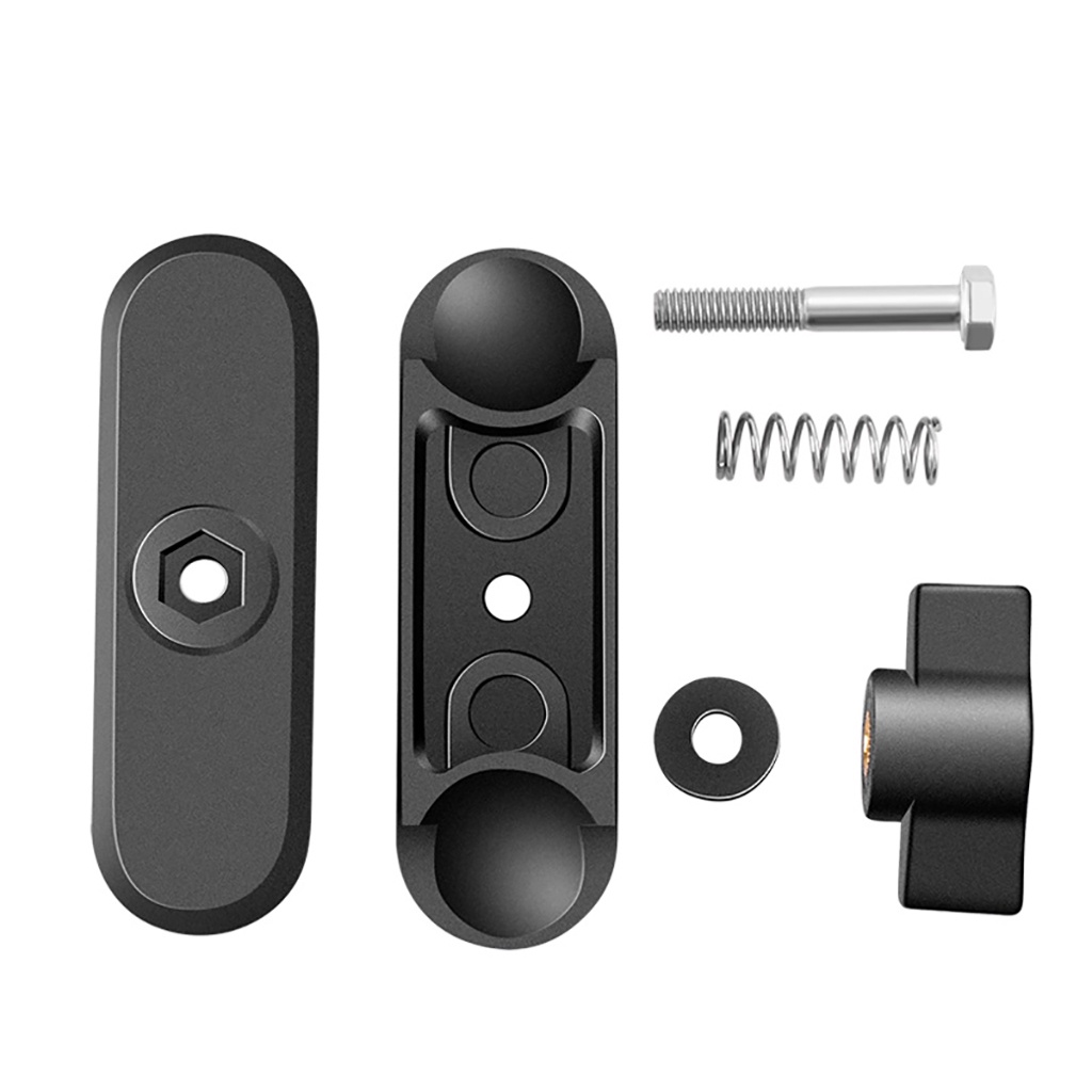 Giá Đỡ Hai Ổ Cắm 25mm / 1 inch Bằng Hợp Kim Nhôm Cho camera Xe Đạp Xe Máy