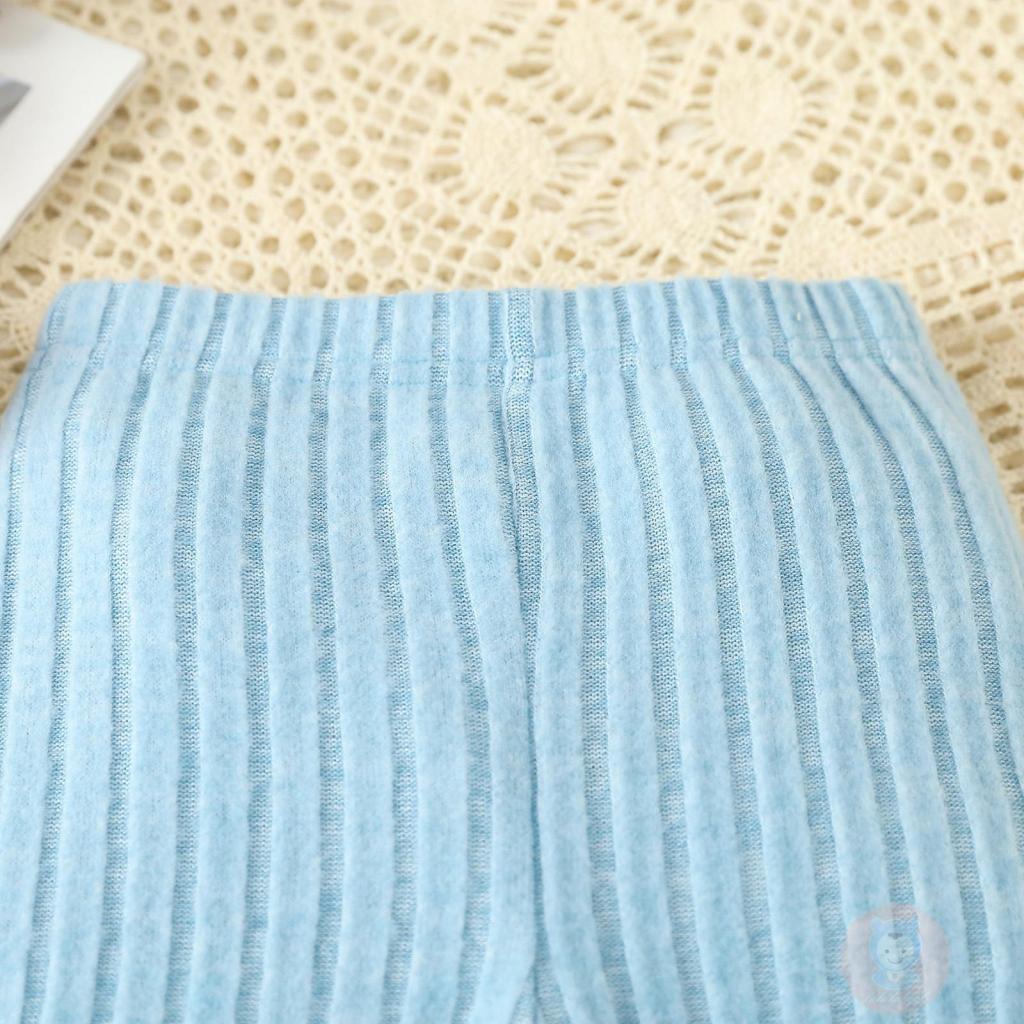 Bộ Áo Hoodie Dài Tay + Quần Ống Loe Màu Trơn laa6-Giày Cho Bé Gái