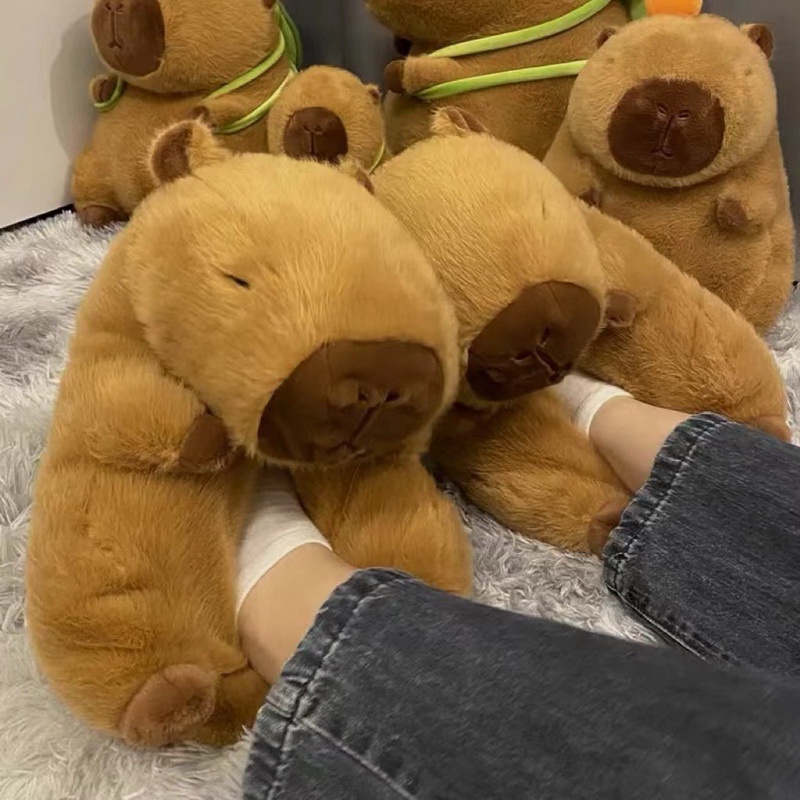 Capybara Dép Bông Đi Trong Nhà Hình Động Vật Dễ Thương