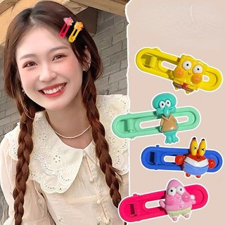 Dễ Thương Kẹp Tóc Hình spongebob / Ngôi Sao / Chú Vịt Lớn Đáng Yêu Cho Nữ
