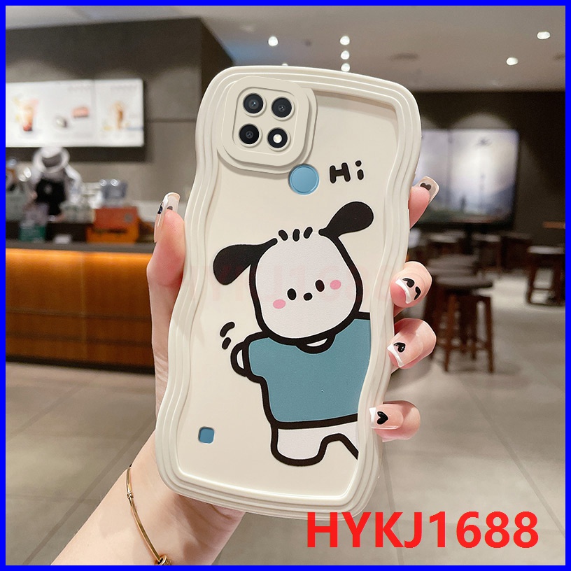 Ốp lưng Realme C21Y ốp lưng Realme C25Y Ốp Điện Thoại Silicon tpu Họa Tiết Lượn Sóng Cho realme c21y realme c25y dbl