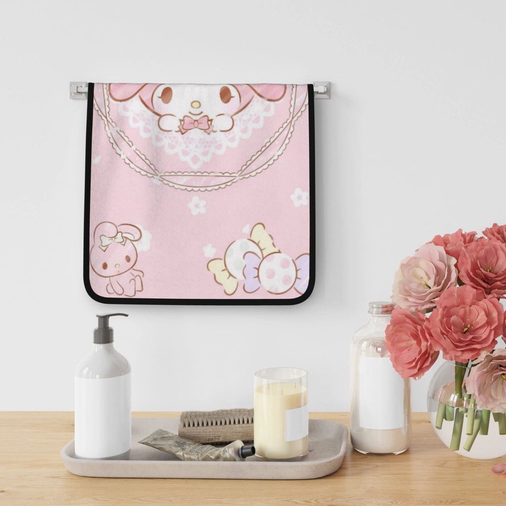 Khăn Tắm Vải Nhung San Hô Thấm Hút Tốt 40 * 70 cm