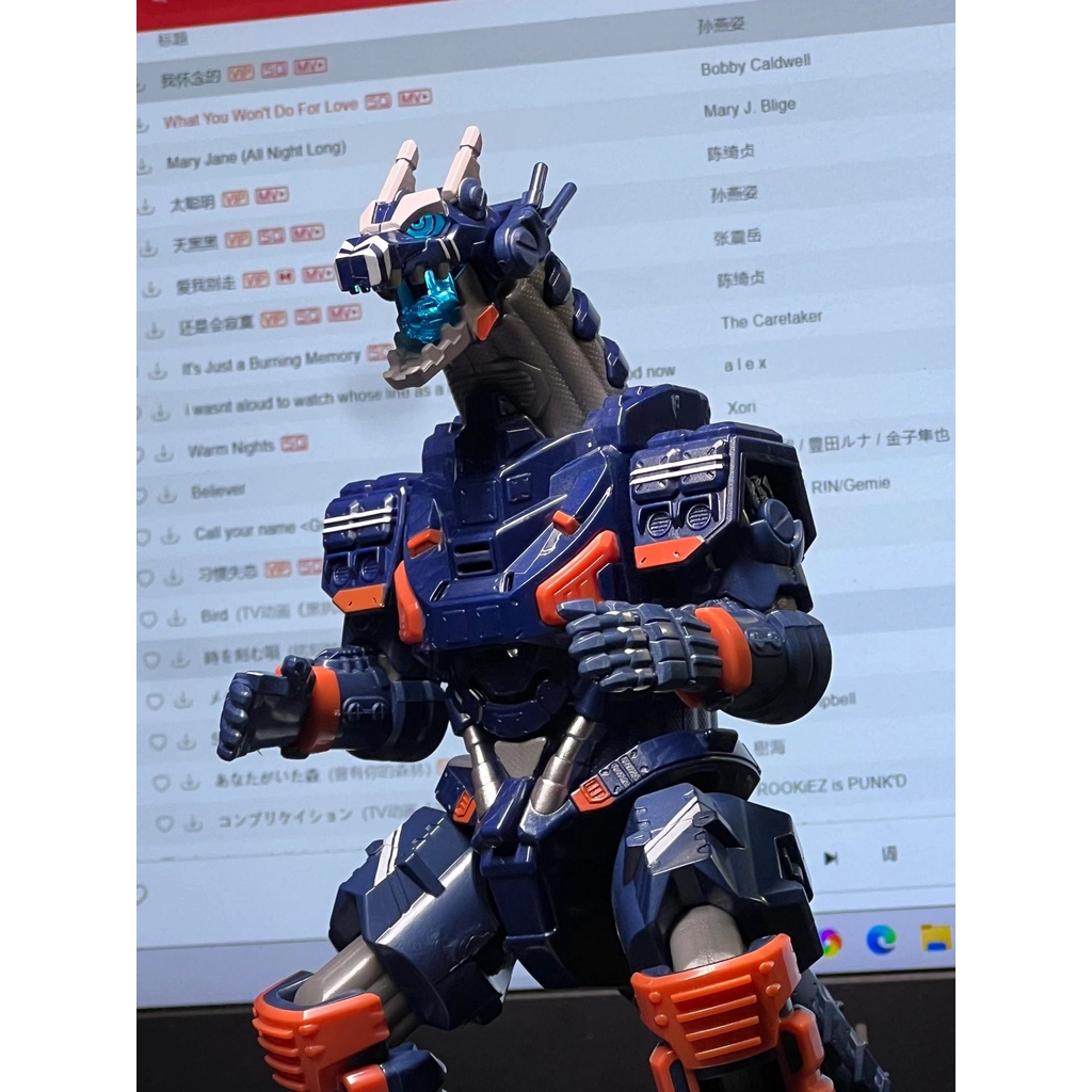 Bandai Mô Hình Đồ Chơi Nhân Vật ultraman blazar earth garon Bằng pvc Có Nhạc Và Đèn