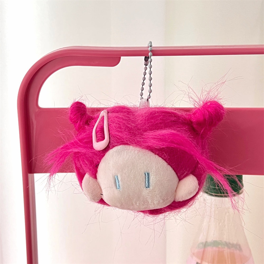 Móc Khóa Hình Thú Nhồi Bông Hoạt Hình Sáng Tạo
