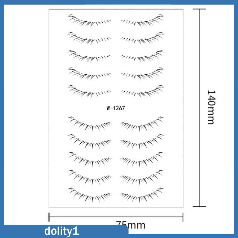 Miếng Dán Lông Mi Giả Dùng Hóa Trang Tiện Dụng