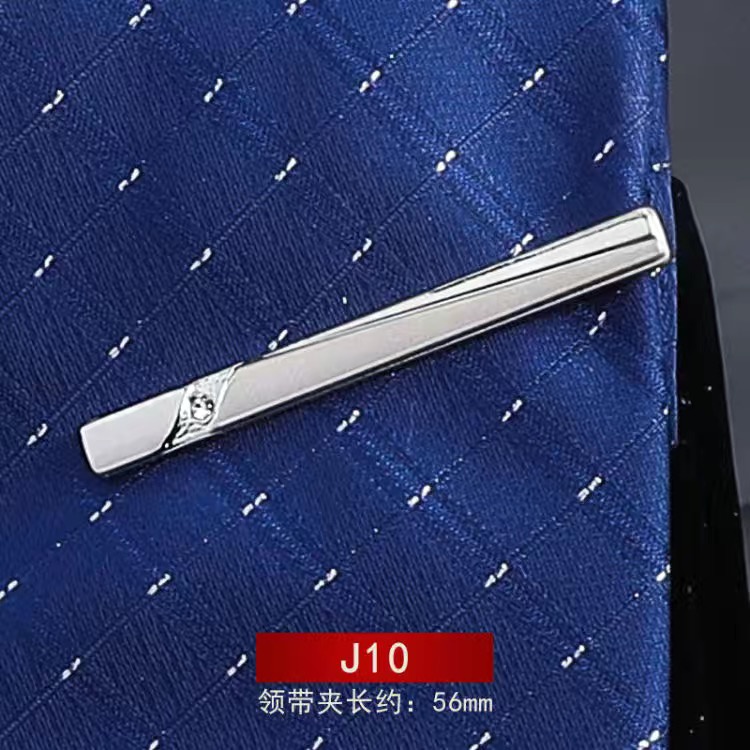 Kẹp Cà Vạt Màu Vàng / Bạc Đơn Giản Thời Trang Công Sở Cho Nam Và Nữ