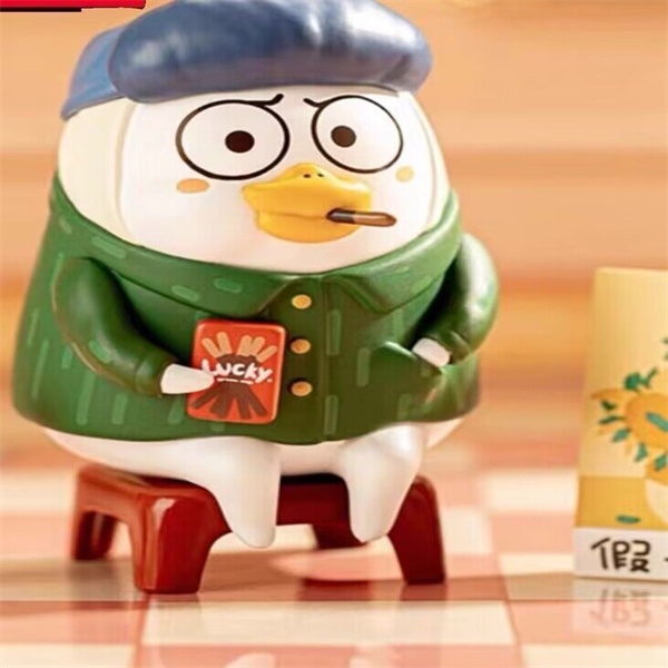 ★Đồ Chơi hgtoys hgtoys★   Búp Bê popmart liu Vịt Bảo Tàng Bất Thường Trang Trí Hợp Thời Trang Làm Quà Tặng