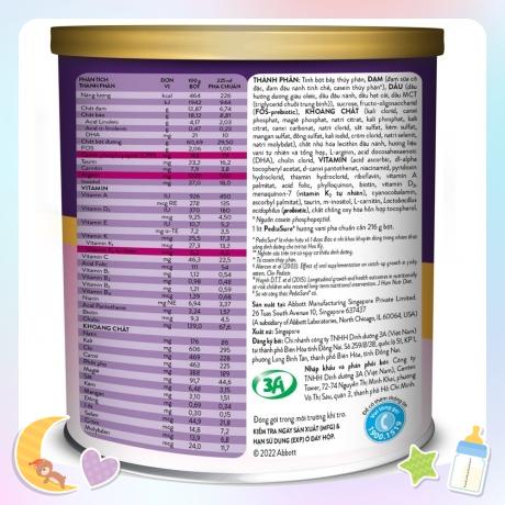 Sữa bột PediaSure B/A hương vani 400G