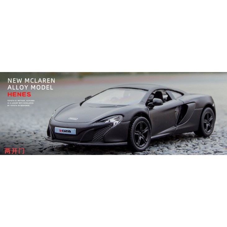 Mô Hình Ô Tô Hợp Kim Cao Cấp Mclaren 650s  tặng ô tô