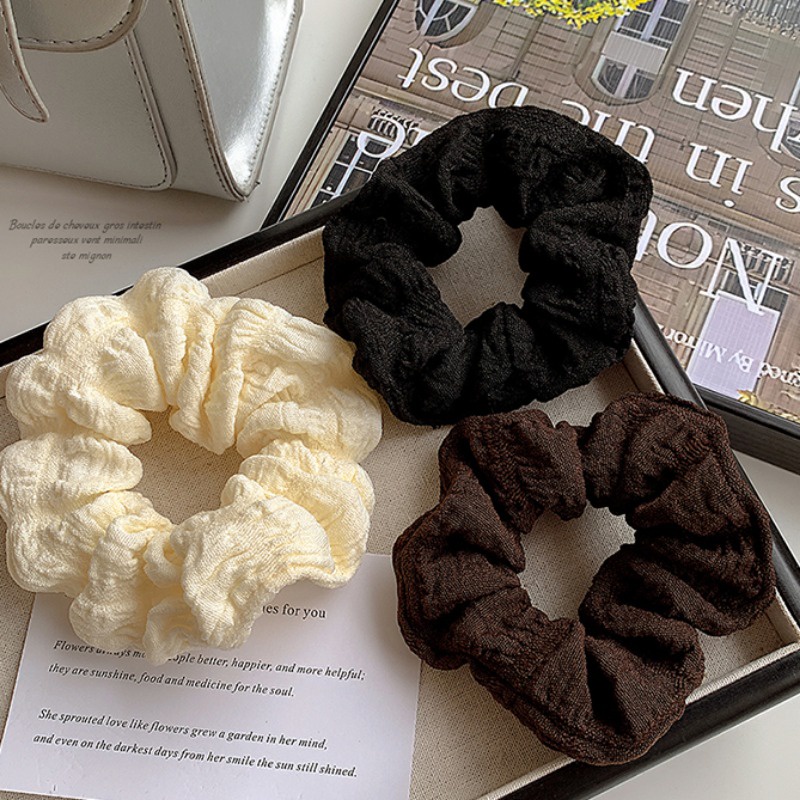 Dây Buộc Tóc Phong Cách Pháp 2024 Đơn Giản Xinh Xắn