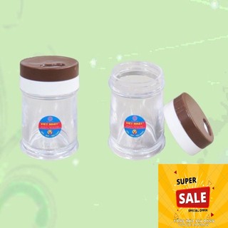 Lọ đựng tăm, tiêu, muối cao cấp nhựa Việt Nhật, Hũ đựng tăm