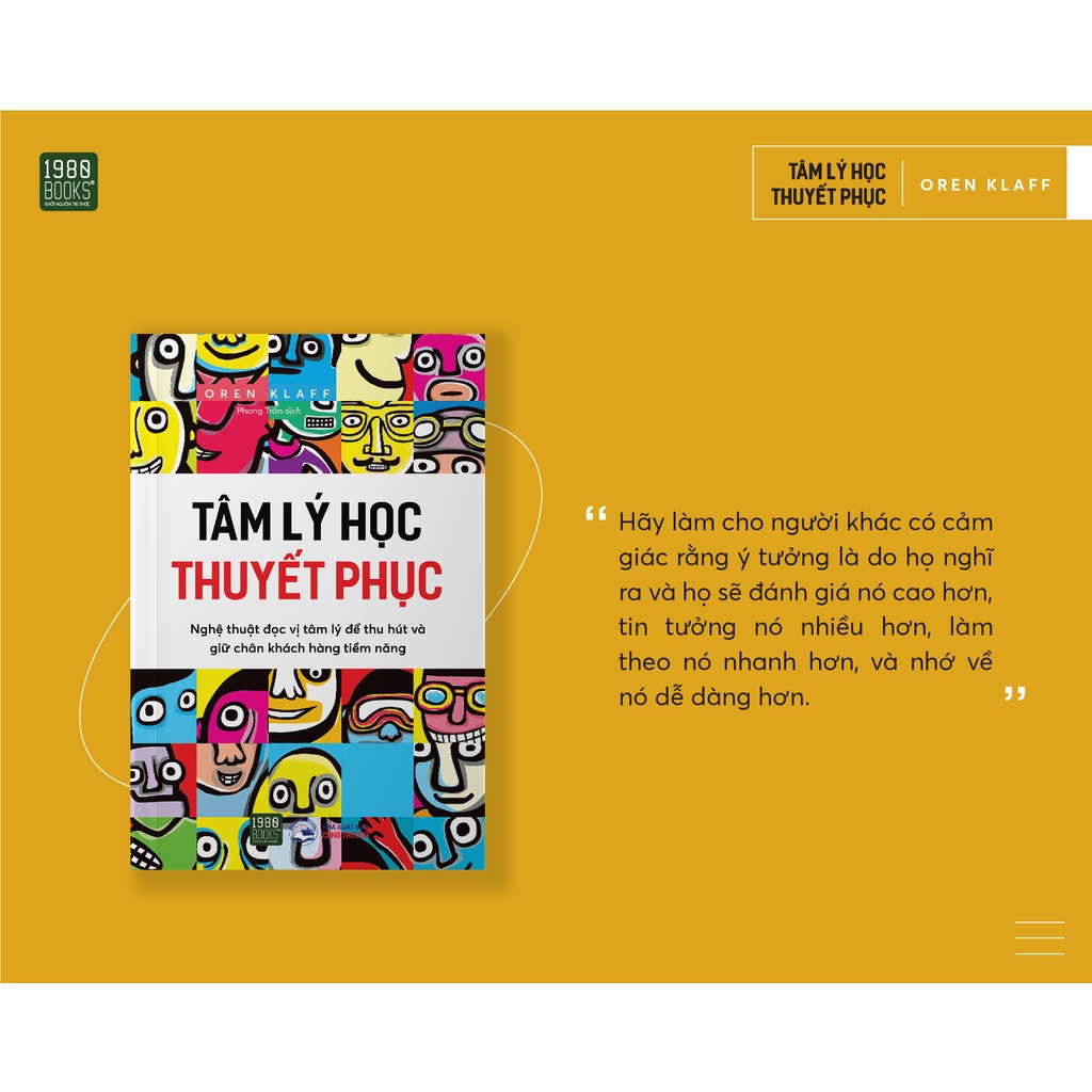 Sách - Tâm lý học thuyết phục - Oren Klaff