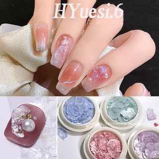 Phụ kiện trang trí móng tay 3d hình vỏ sò đính kim sa cho nữ charms
