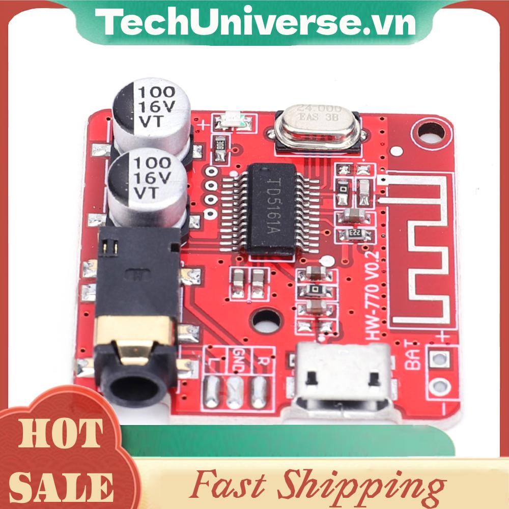 Bảng Mạch Giải Mã Âm Thanh bluetooth 5.0 + ape + flac + mp3 3.7-5v diy