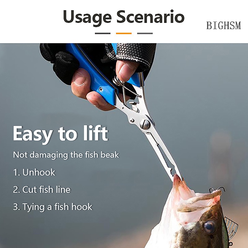 Kìm Gỡ Lưỡi Câu Cá Bằng Thép Không Gỉ